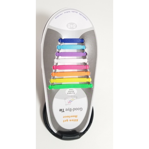 No-Tie Shoelaces, New in bag - Picture 2 of 9